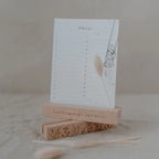 Karten und Blumenhalter Frühling