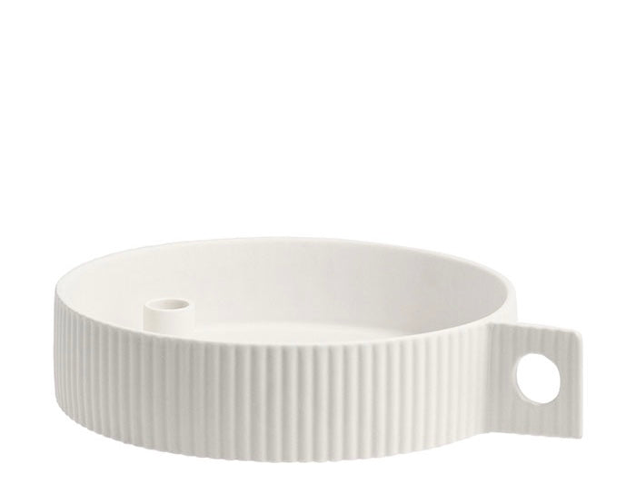 Lidaby Large White candlestick