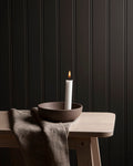 Lidatorp small Brown Candlestick