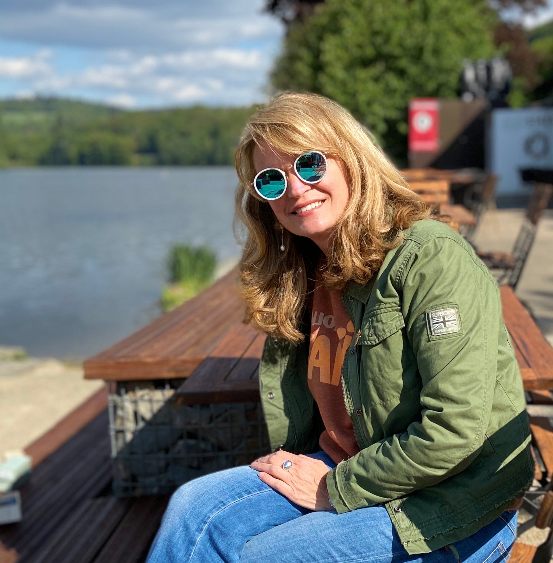 Amsterdam Pearl Blue Mirrored