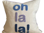 Kissen „ oh la la“