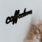 Holzschriftzug Coffeelover