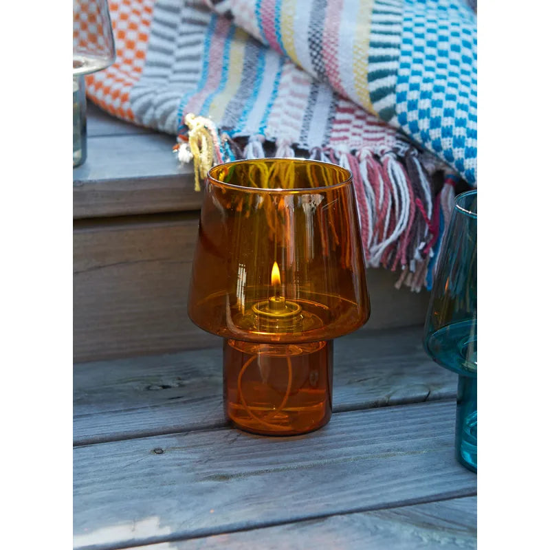 Viva Hurricane Windlicht Amber