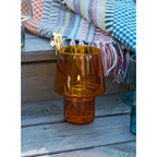 Viva Hurricane Windlicht Amber