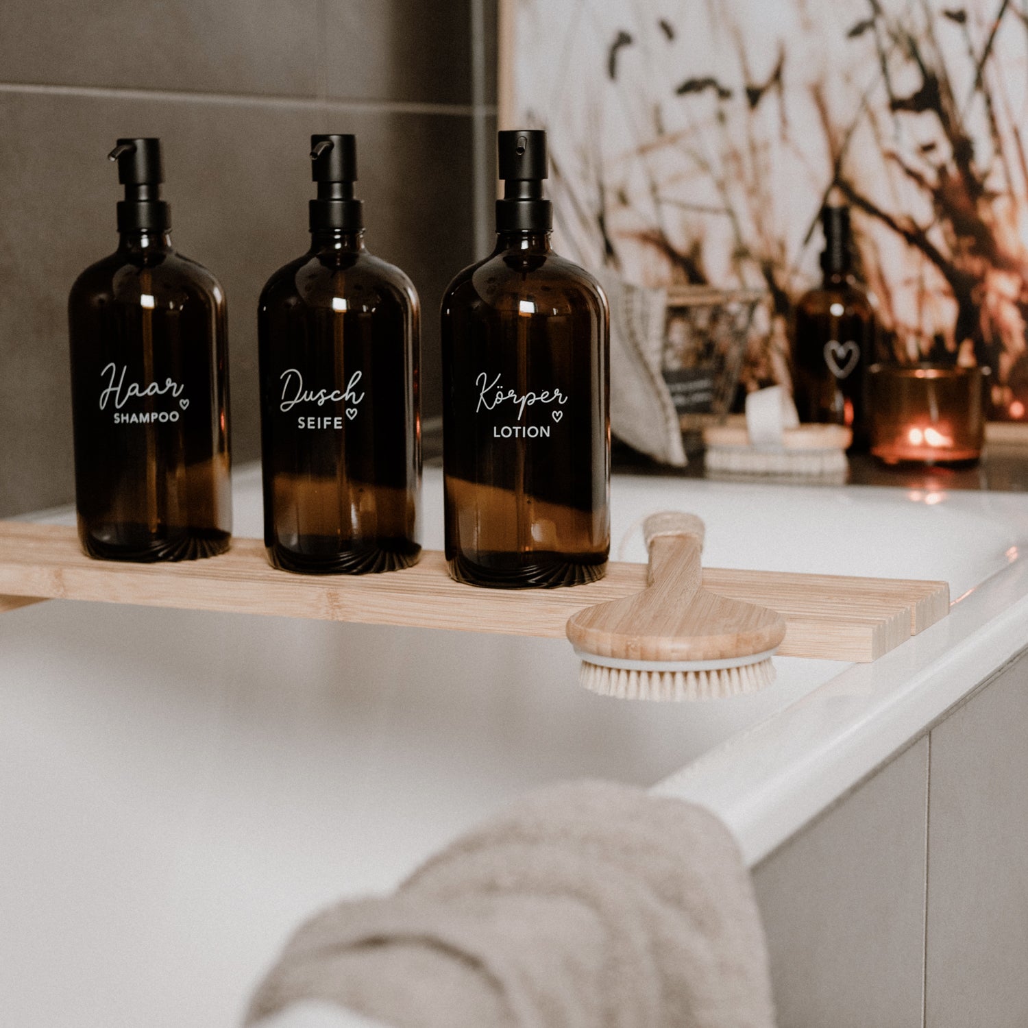 Seifenspender Haarshampoo