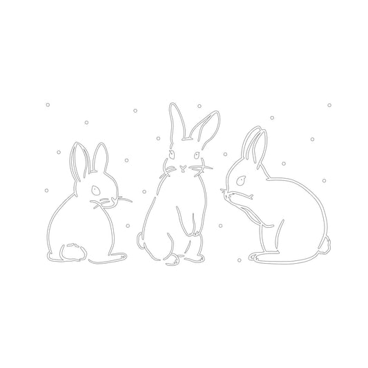 Kaninchen Sticker 3