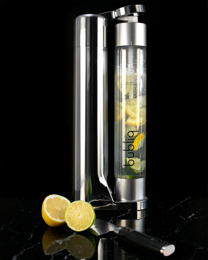 Bubliq Wassersprudler silber