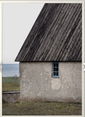 Blue Window Poster 50x70