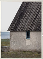 Blue Window Poster 50x70