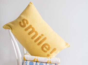 Kissen „smile“