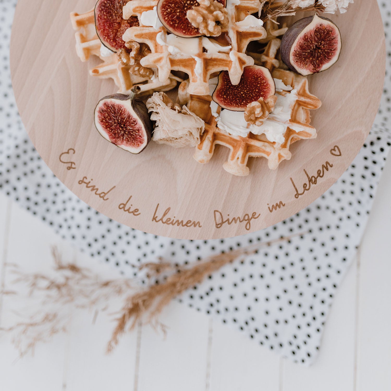 Kuchenständer die kleinen Dinge im Leben