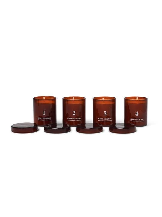 Kerzen 4er Set – Zeitlos