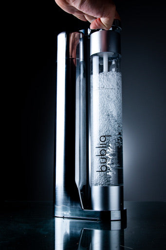 Bubliq Wassersprudler silber