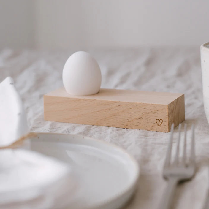 Eierbecher Herz 15x5,5cm