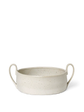 Flow Centrepiece of white Speckle