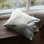 Utveda Green / White cushion cover