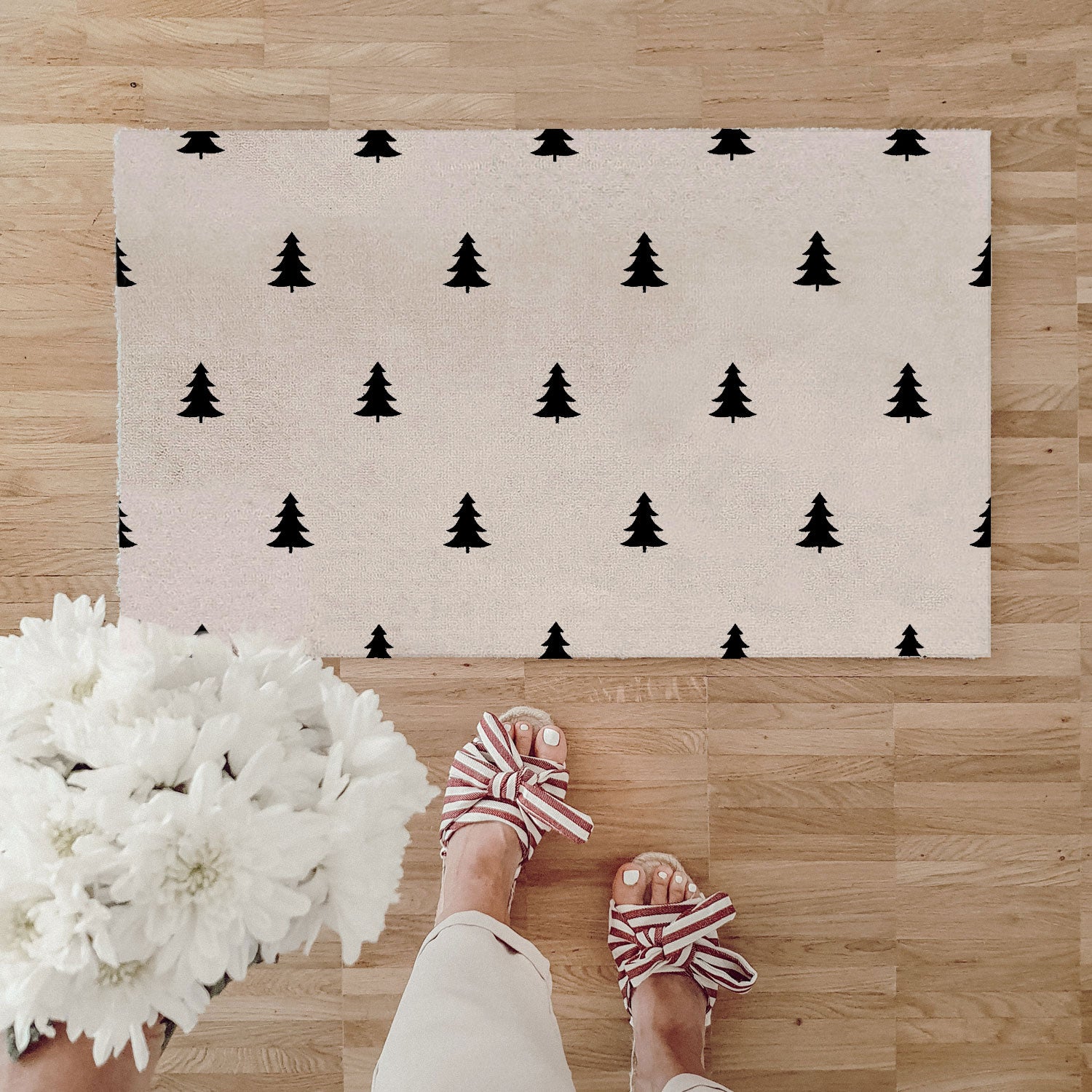 Fußmatte waschbar Tanne