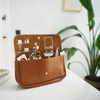 Toilet Bag Cognac