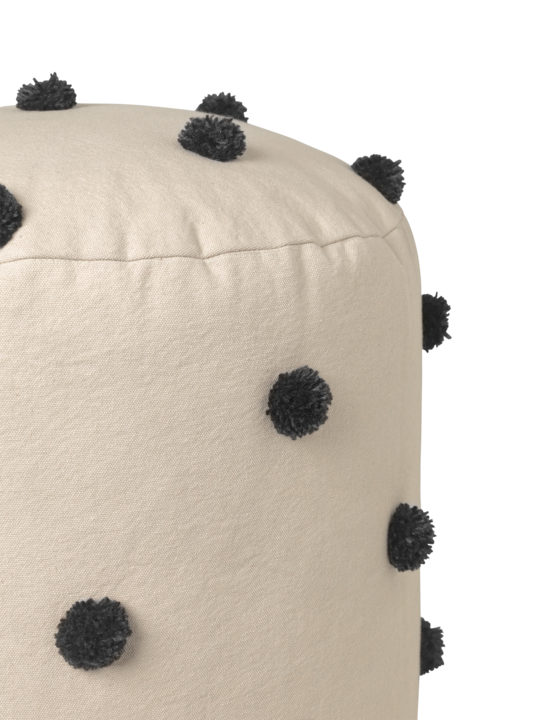 Dot Tufted Pouf