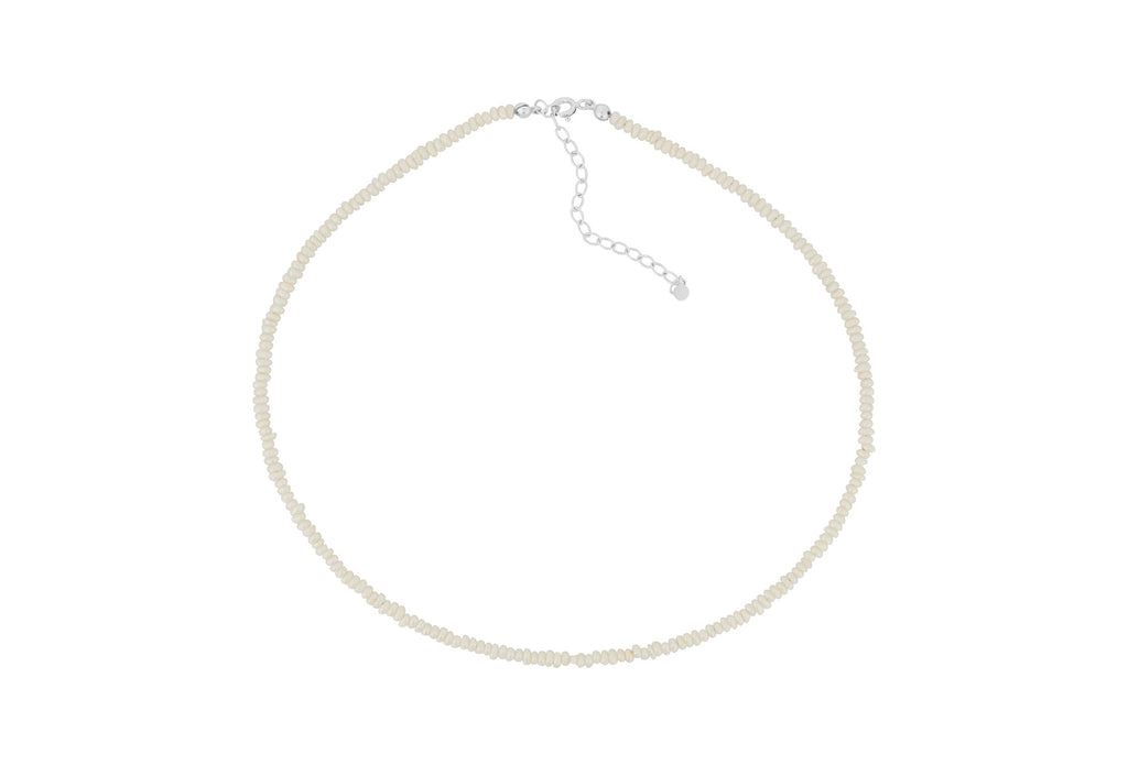 Baroque Pearl Necklace silber/vergoldet