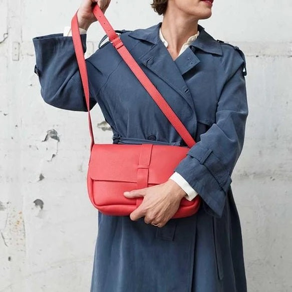 Picking Flowers Shoulderbag Medium Coral